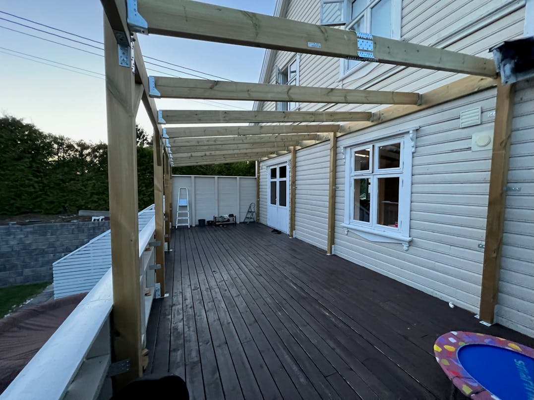 Overdækket terrasse Overdækket terrasse